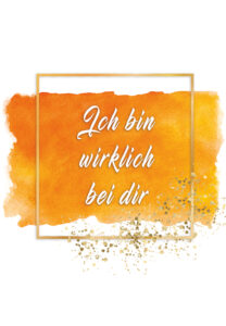 Ich bin wirklich bei dir 1 ich bin wirklich bei dir o.B