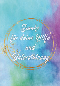 danke fuer deine hilfe o.B